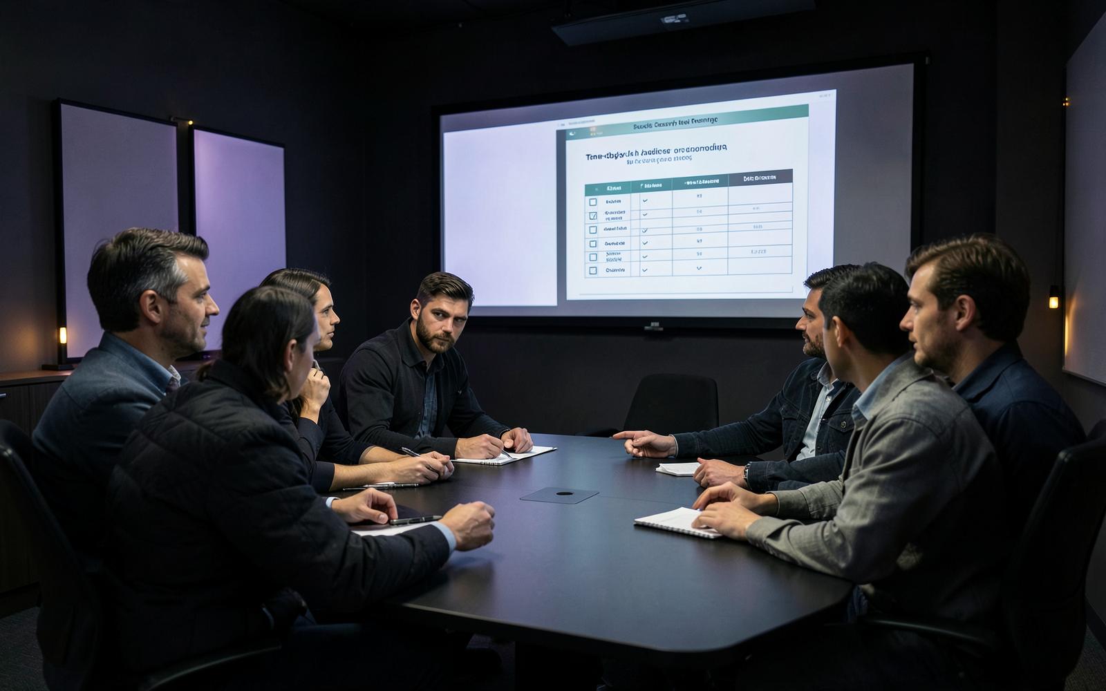 Cybersecurity readiness workshop with an SME leadership team